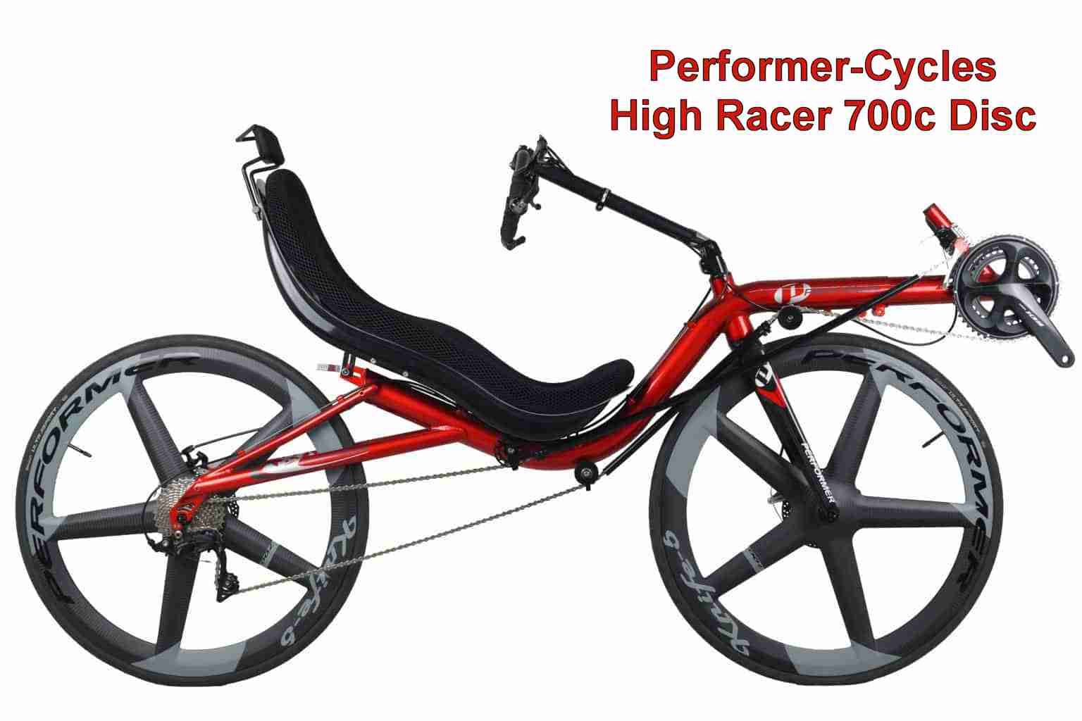 Performer Cycles High Racer Recumbent 700c Disc