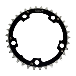 CHAINRING OR8 110mm 34T BK/SL 