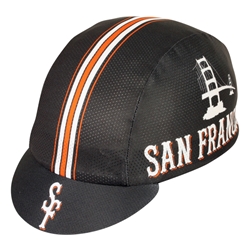 CLOTHING HAT PACE COOLMAX SAN FRANCISCO BK 
