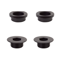 FORK BOX 20mm TO 10mm AXLE ADAPTER SET BK 