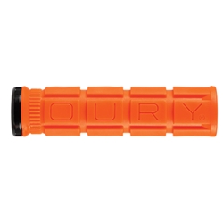 GRIPS OURY MTN LOCK-ON SGL CLAMP OR/BK 