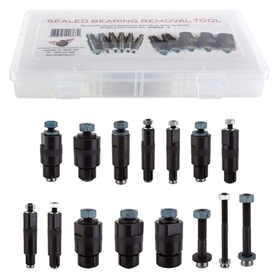 WHEELS MANUFACTURING 11-piece Sealed Bearing Extractor Set 