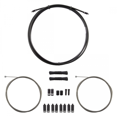 CABLE GEAR SRAM KIT SLICKWIRE F+R RD/MT V2 BK 