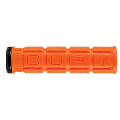 GRIPS OURY MTN LOCK-ON SGL CLAMP OR/BK 
