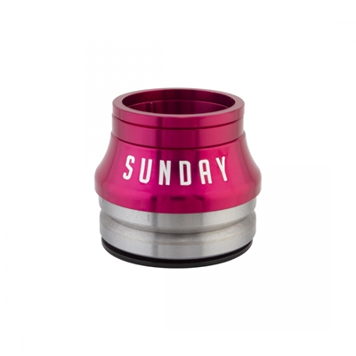HEADSET SUNDAY INT HIGH 15mm MX 1-1/8 CMPY45d FU w/CONICAL SPACER 