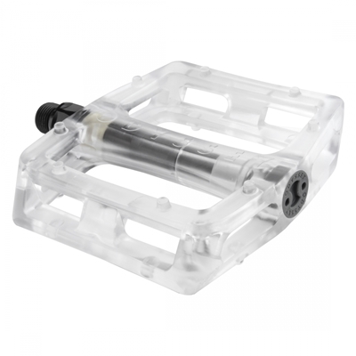 PEDALS ODY MX GRANDSTAND V2 PC 9/16 CLEAR 